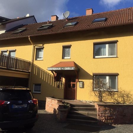 Gaestehaus Zur Quelle Wächtersbach Exterior foto