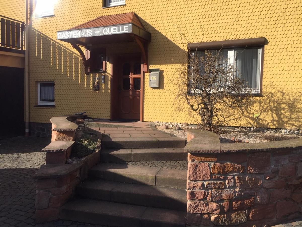 Gaestehaus Zur Quelle Wächtersbach Exterior foto