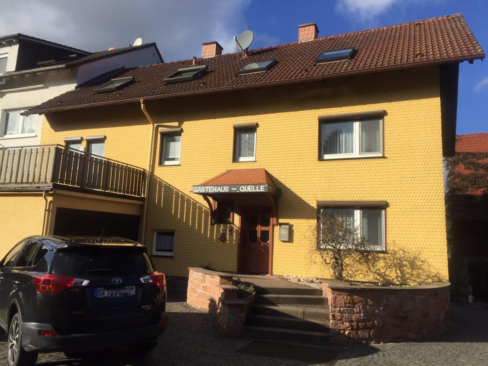 Gaestehaus Zur Quelle Wächtersbach Exterior foto